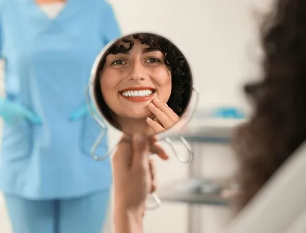 Porcelain Veneers at The Smile Center in Virginia Beach.