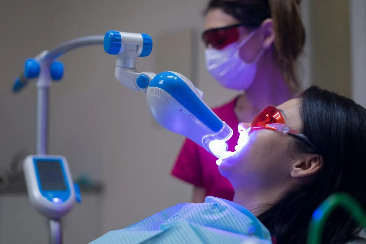 Teeth Whitening at The Smile Center in Virginia Beach.